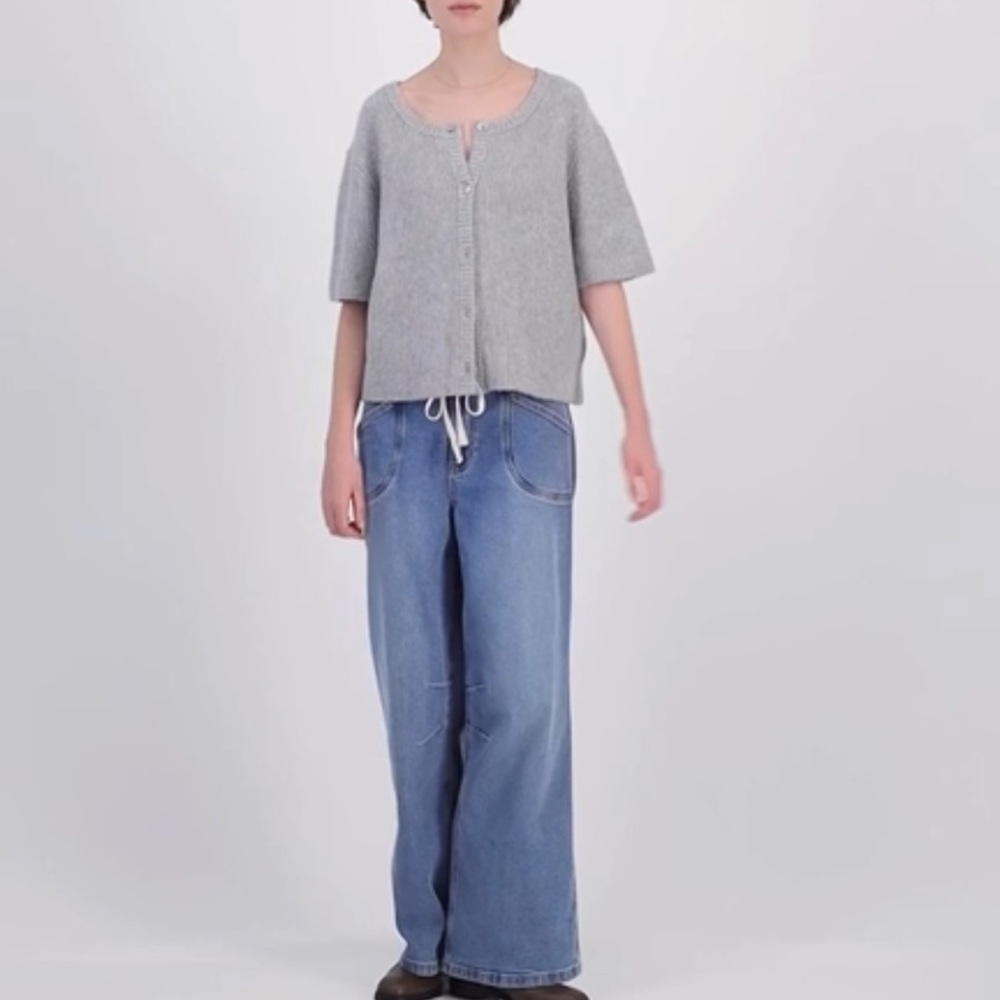 Gray Women's Cardigan